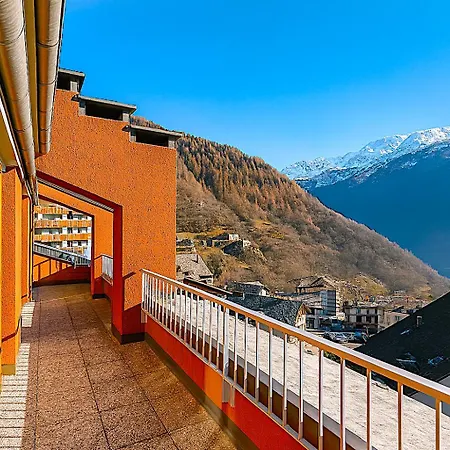 Il Terrazzo Della Valmalenco - Luminoso Bilocale Con Terrazzo Panoramico Chiesa in Valmalenco